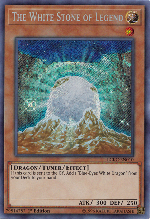 The White Stone of Legend [LCKC-EN010] Secret Rare | Play N Trade Winnipeg