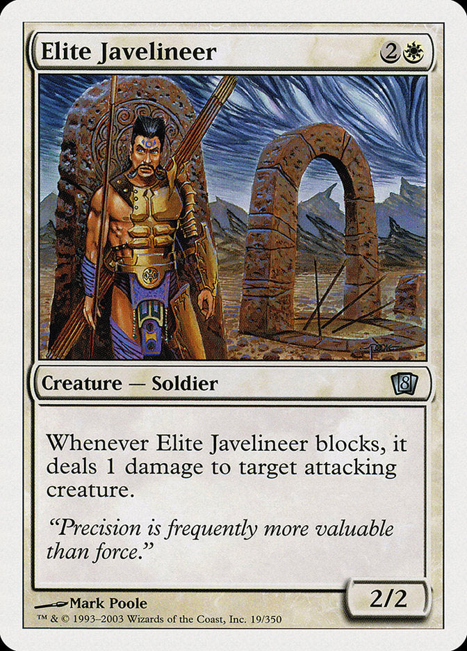 Elite Javelineer [Eighth Edition] | Play N Trade Winnipeg