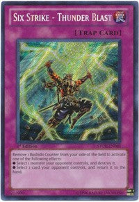 Six Strike - Thunder Blast [STOR-EN089] Secret Rare | Play N Trade Winnipeg