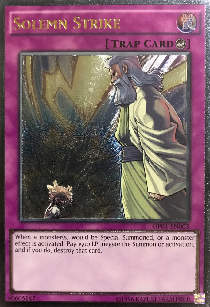 Solemn Strike [OP04-EN003] Ultimate Rare | Play N Trade Winnipeg