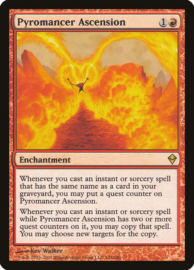 Pyromancer Ascension [Zendikar] | Play N Trade Winnipeg