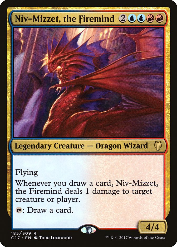 Niv-Mizzet, the Firemind [Commander 2017] | Play N Trade Winnipeg