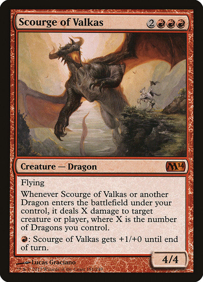 Scourge of Valkas [Magic 2014] | Play N Trade Winnipeg