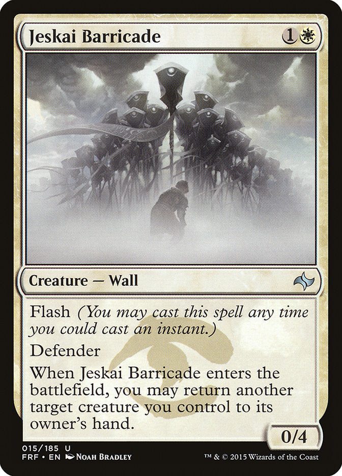 Jeskai Barricade [Fate Reforged] | Play N Trade Winnipeg