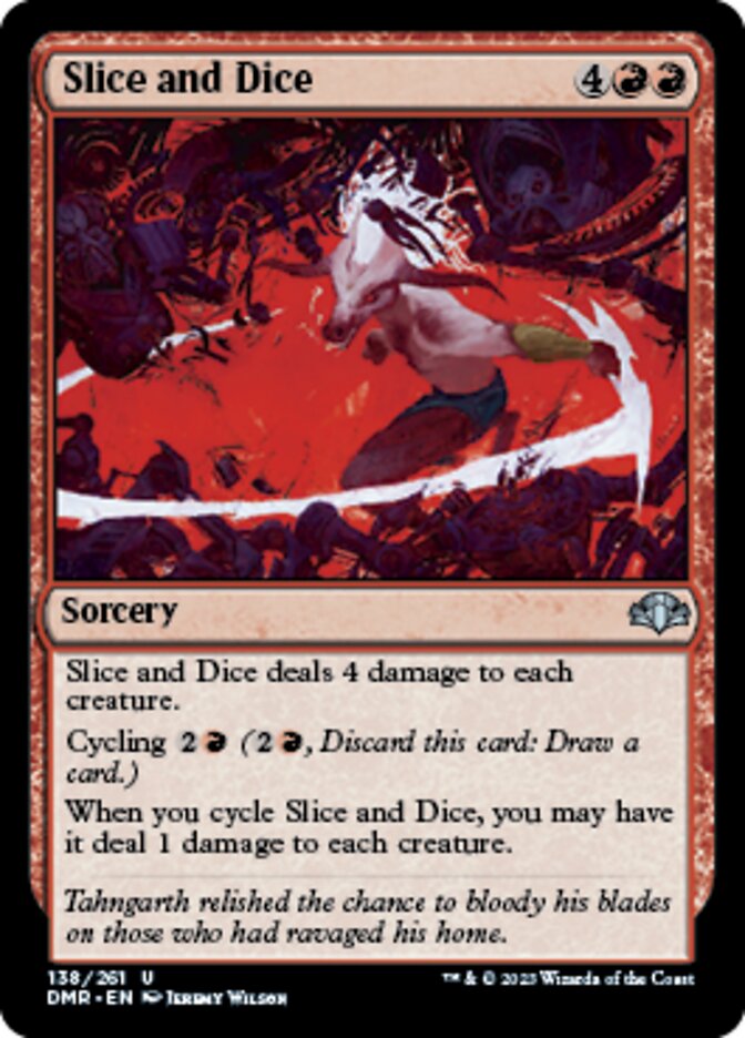 Slice and Dice [Dominaria Remastered] | Play N Trade Winnipeg