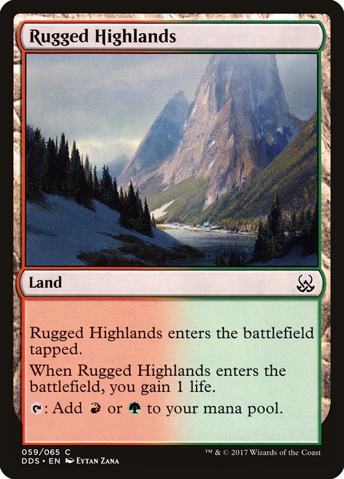 Rugged Highlands [Duel Decks: Mind vs. Might] | Play N Trade Winnipeg