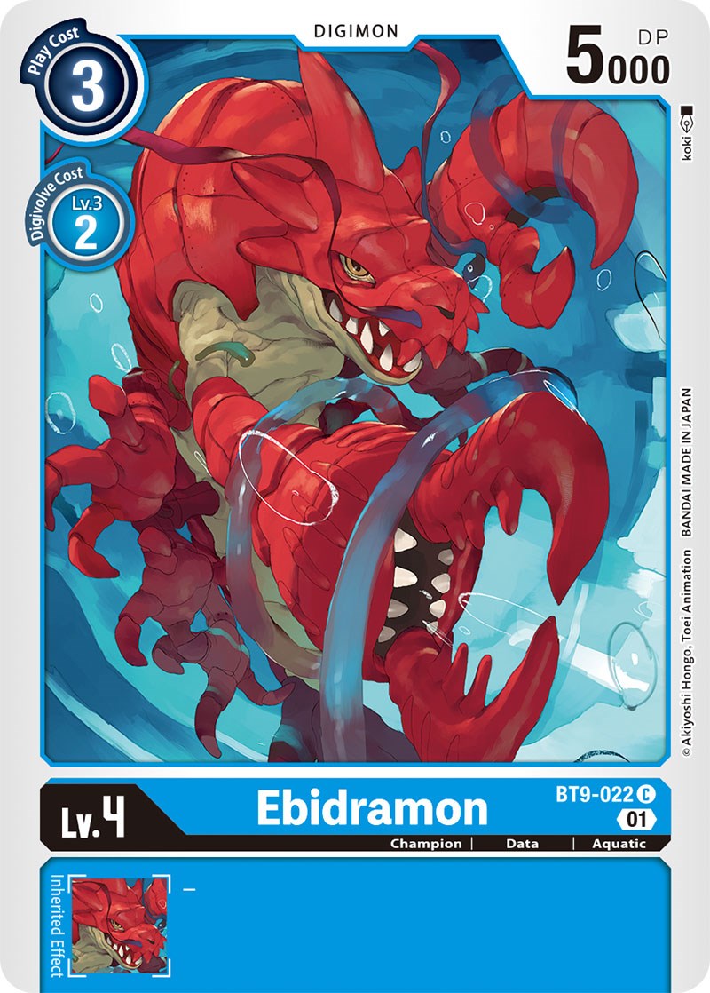 Ebidramon [BT9-022] [X Record] | Play N Trade Winnipeg