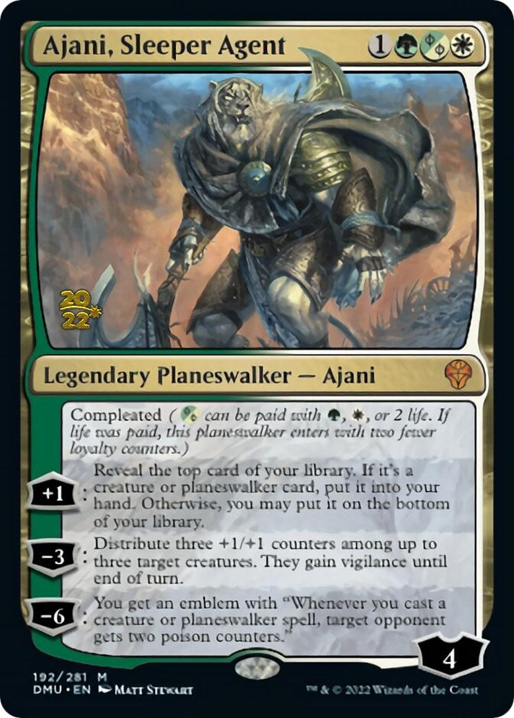 Ajani, Sleeper Agent [Dominaria United Prerelease Promos] | Play N Trade Winnipeg