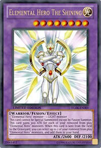 Elemental Hero The Shining [YG06-EN001] Ultra Rare | Play N Trade Winnipeg