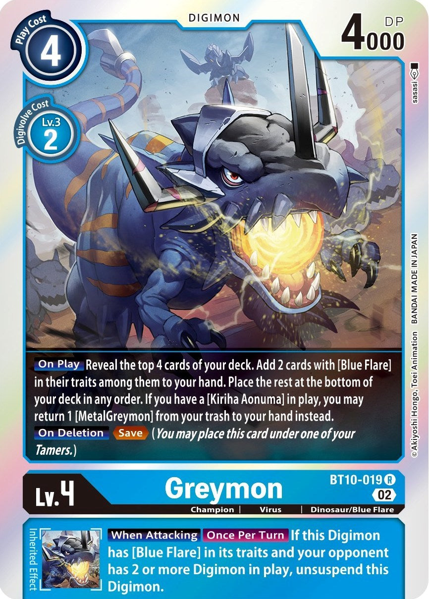 Greymon [BT10-019] [Xros Encounter] | Play N Trade Winnipeg