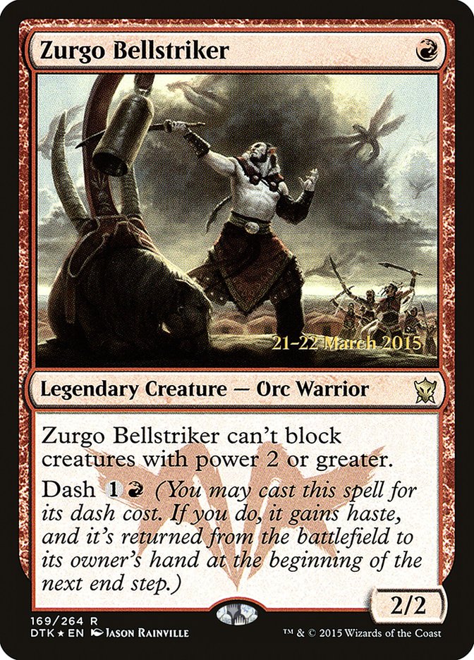 Zurgo Bellstriker  [Dragons of Tarkir Prerelease Promos] | Play N Trade Winnipeg