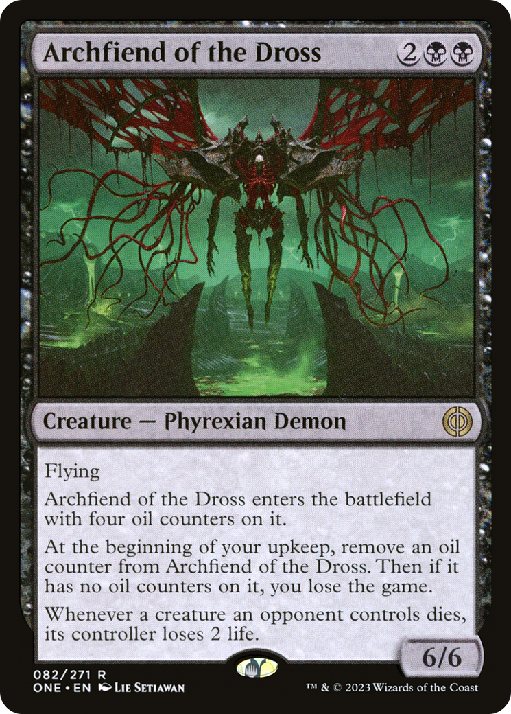 Archfiend of the Dross [Phyrexia: All Will Be One] | Play N Trade Winnipeg