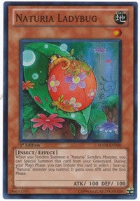 Naturia Ladybug [HA04-EN020] Super Rare | Play N Trade Winnipeg