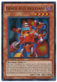 Genex Ally Bellflame [HA04-EN038] Super Rare | Play N Trade Winnipeg