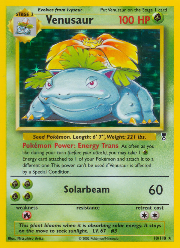 Venusaur (18/110) [Legendary Collection] | Play N Trade Winnipeg