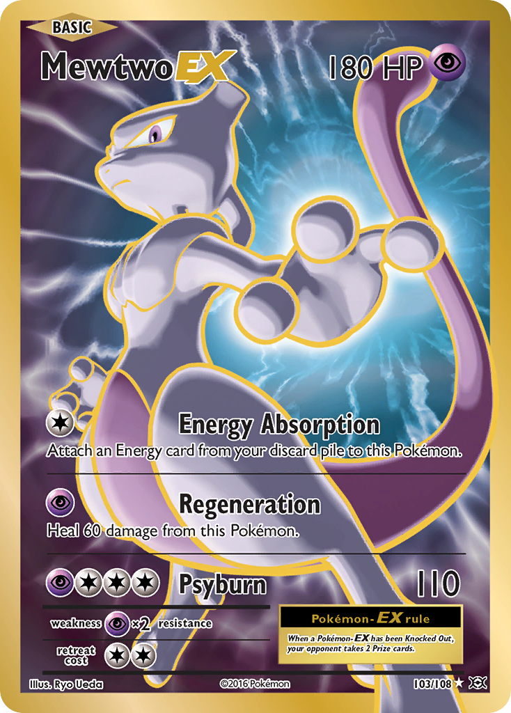 Mewtwo EX (103/108) [XY: Evolutions] | Play N Trade Winnipeg