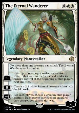 The Eternal Wanderer (Promo Pack) [Phyrexia: All Will Be One Promos] | Play N Trade Winnipeg