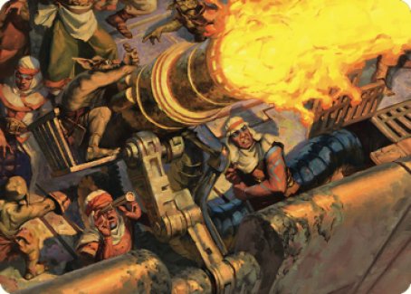 Mana Cannons Art Card [Dominaria United Art Series] | Play N Trade Winnipeg