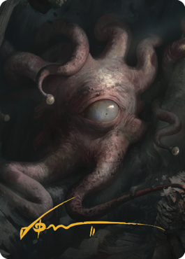 Consuming Aberration Art Card (Gold-Stamped Signature) [Commander Legends: Battle for Baldur's Gate Art Series] | Play N Trade Winnipeg