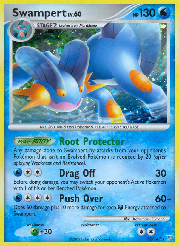 Swampert (12/147) [Platinum: Supreme Victors] | Play N Trade Winnipeg