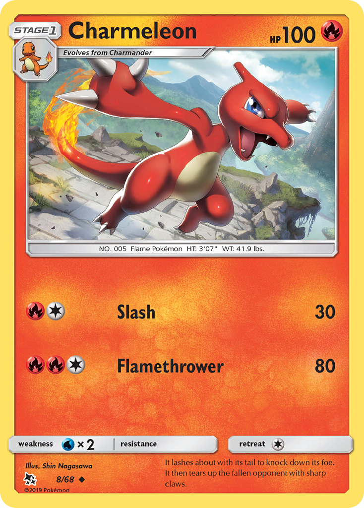 Charmeleon (8/68) [Sun & Moon: Hidden Fates] | Play N Trade Winnipeg