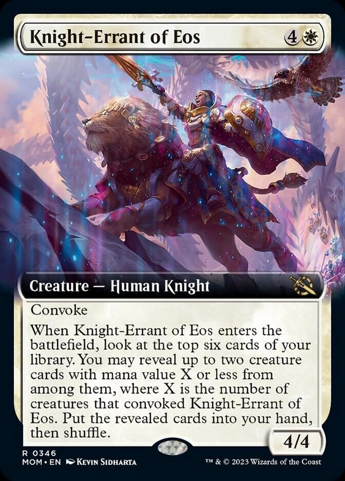 Knight-Errant of Eos (Extended Art) [March of the Machine] | Play N Trade Winnipeg