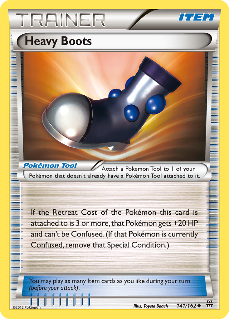 Heavy Boots (141/162) [XY: BREAKthrough] | Play N Trade Winnipeg