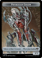 Phyrexian Golem // Ox Double-Sided Token [Commander Masters Tokens] | Play N Trade Winnipeg