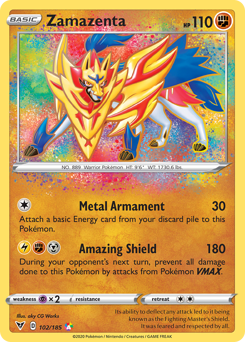 Zamazenta (102/185) [Sword & Shield: Vivid Voltage] | Play N Trade Winnipeg