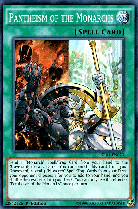 Pantheism of the Monarchs [SR01-EN023] Super Rare | Play N Trade Winnipeg