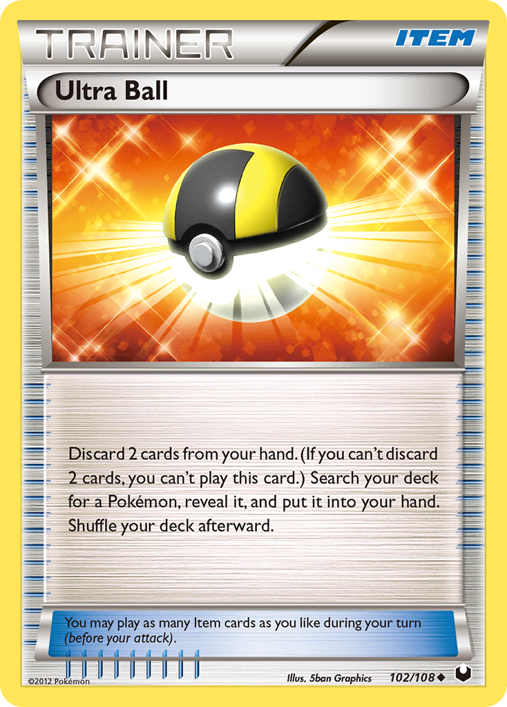 Ultra Ball (102/108) [Black & White: Dark Explorers] | Play N Trade Winnipeg