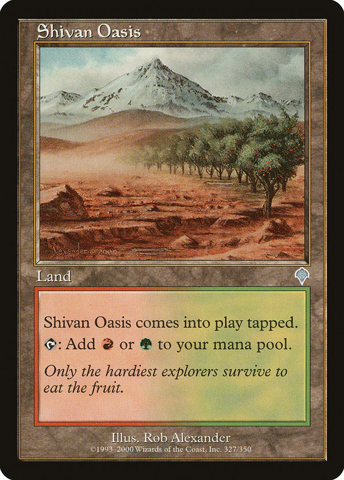 Shivan Oasis [Invasion] | Play N Trade Winnipeg