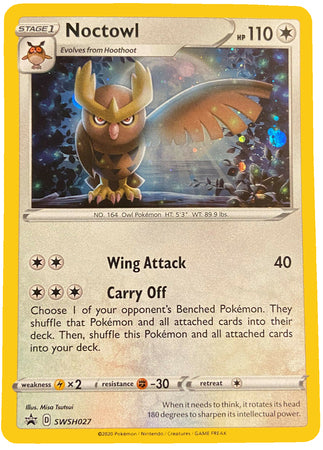 Noctowl (SWSH027) [Sword & Shield: Black Star Promos] | Play N Trade Winnipeg