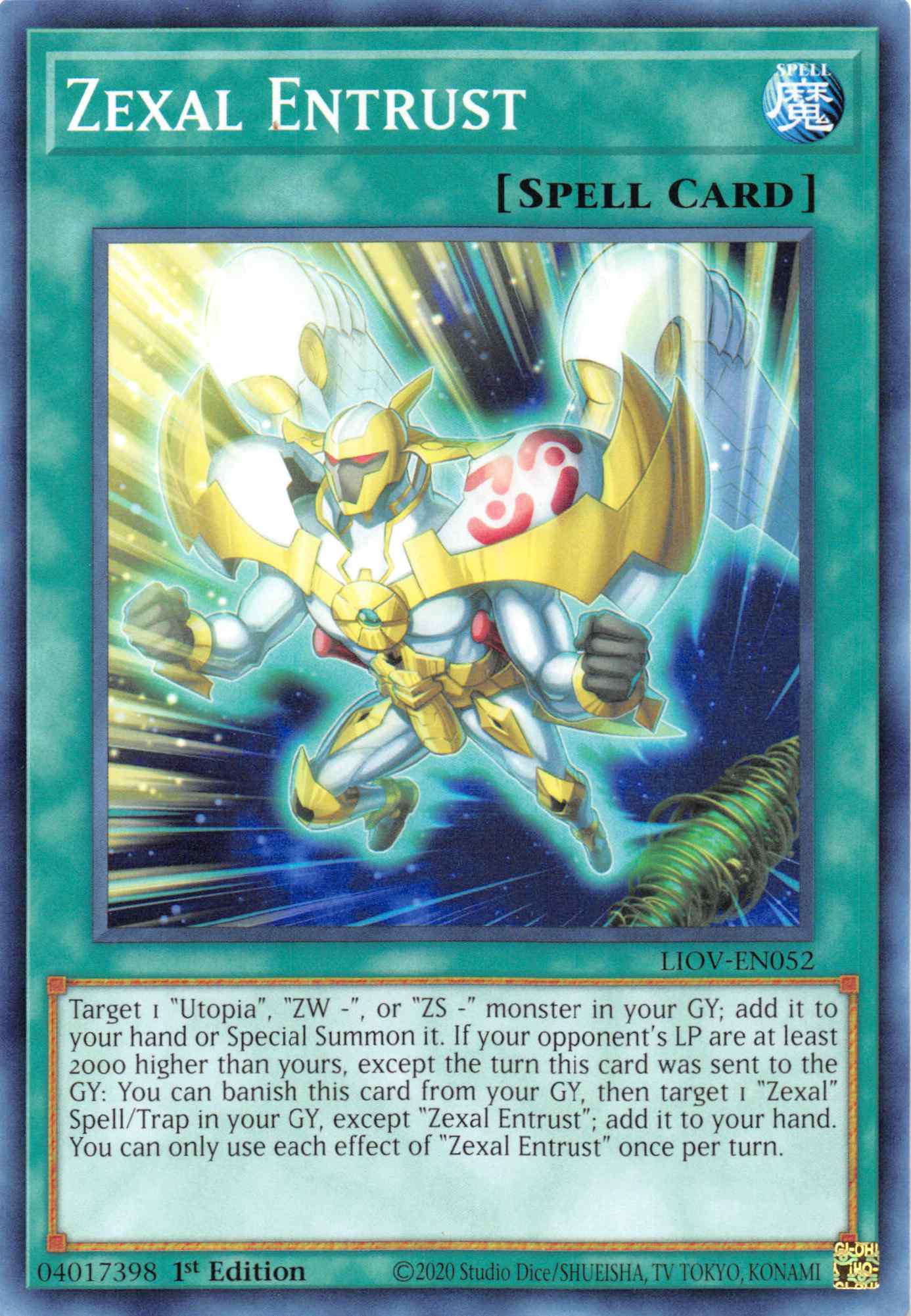 Zexal Entrust [LIOV-EN052] Common | Play N Trade Winnipeg