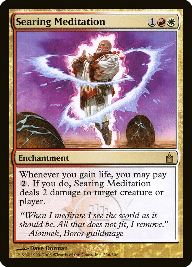 Searing Meditation [Ravnica: City of Guilds] | Play N Trade Winnipeg