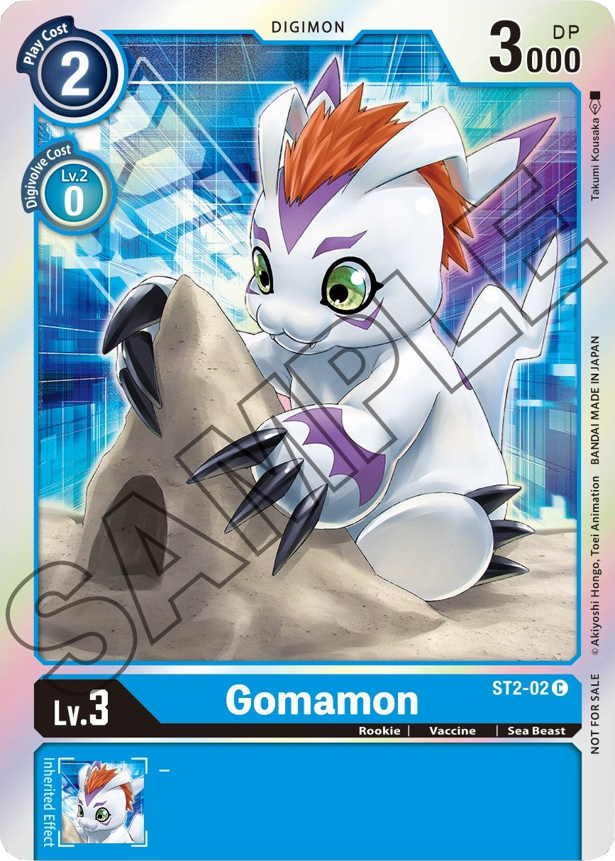 Gomamon [ST2-02] (Event Pack 1) [Starter Deck: Cocytus Blue Promos] | Play N Trade Winnipeg