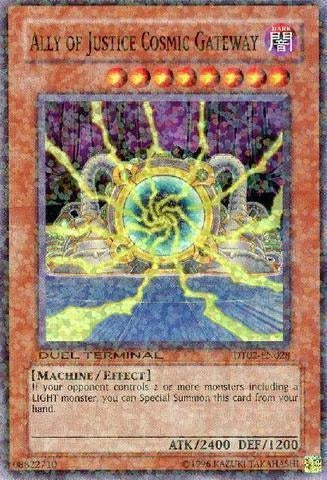 Ally of Justice Cosmic Gateway [DT02-EN028] Super Rare | Play N Trade Winnipeg