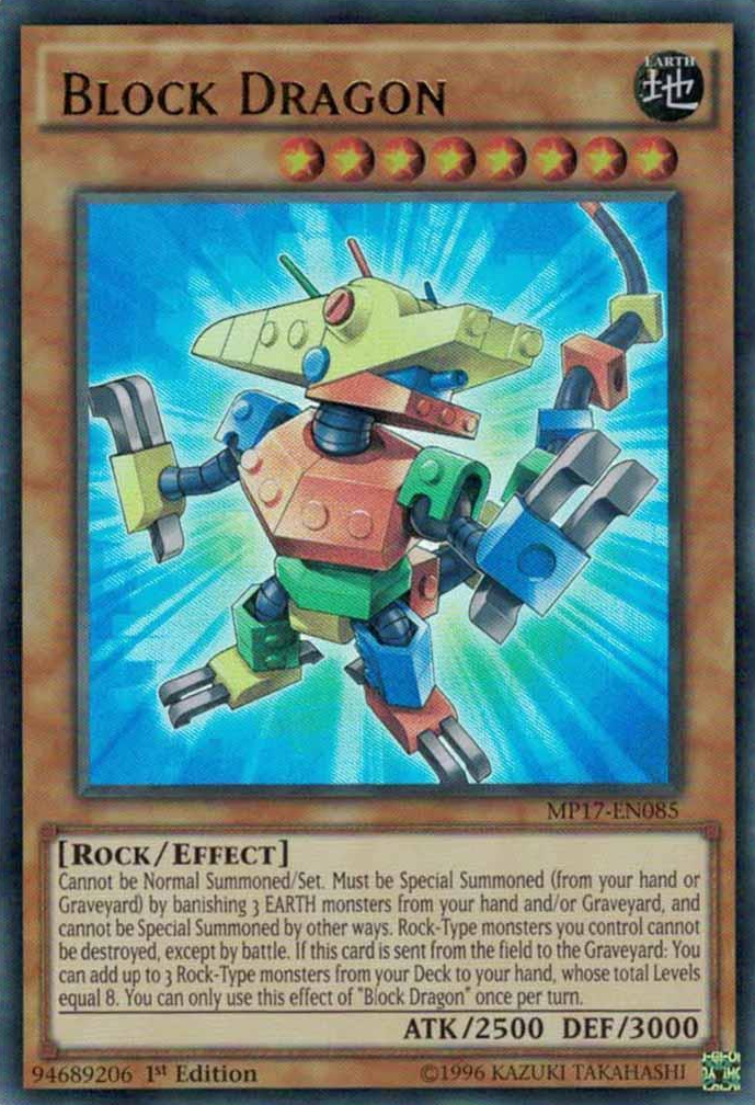 Block Dragon [MP17-EN085] Ultra Rare | Play N Trade Winnipeg