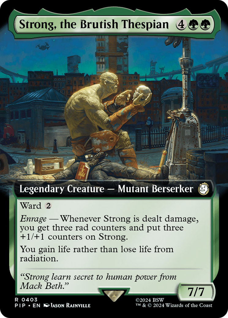 Strong, the Brutish Thespian (Extended Art) [Fallout] | Play N Trade Winnipeg