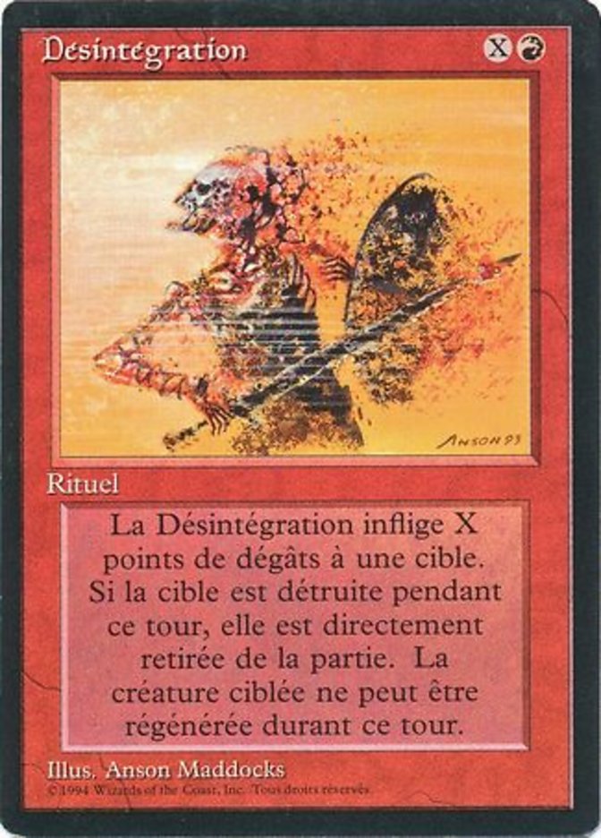 Disintegrate [Foreign Black Border] | Play N Trade Winnipeg