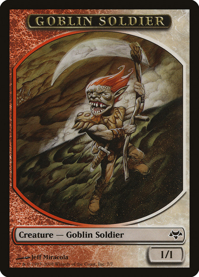 Goblin Soldier [Eventide Tokens] | Play N Trade Winnipeg