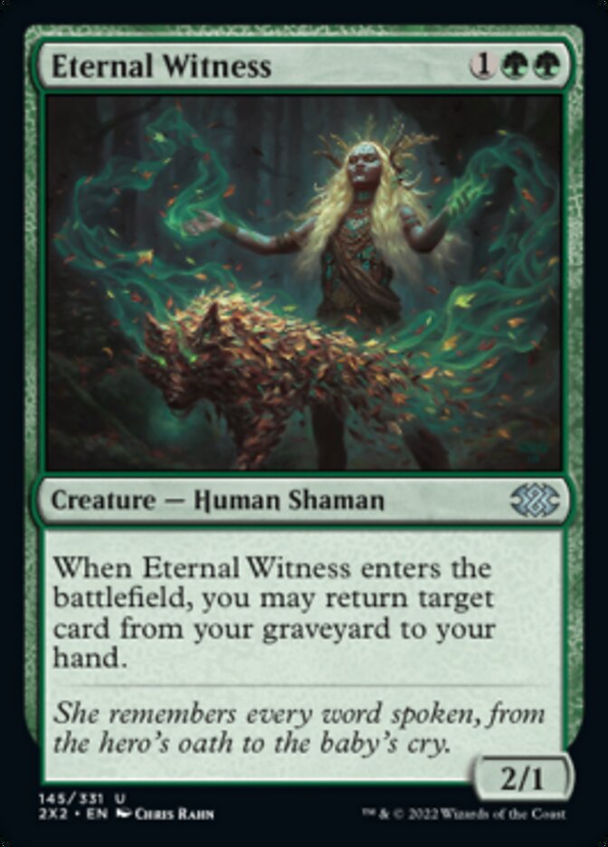 Eternal Witness [Double Masters 2022] | Play N Trade Winnipeg