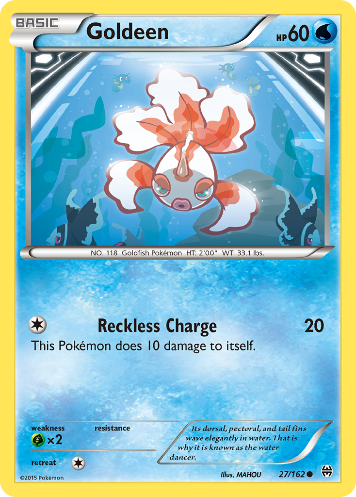 Goldeen (27/162) [XY: BREAKthrough] | Play N Trade Winnipeg