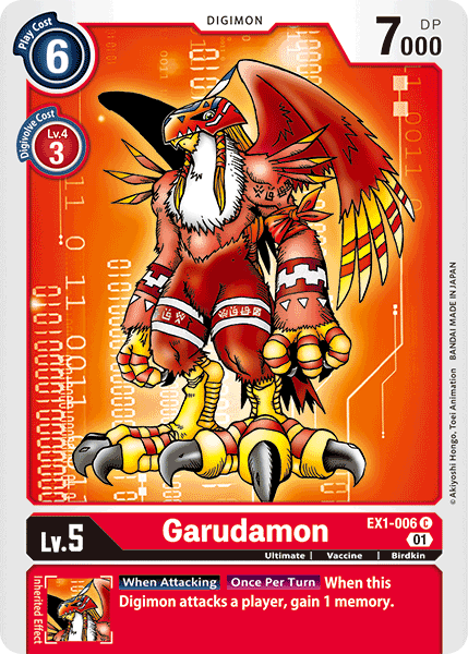 Garudamon [EX1-006] [Classic Collection] | Play N Trade Winnipeg