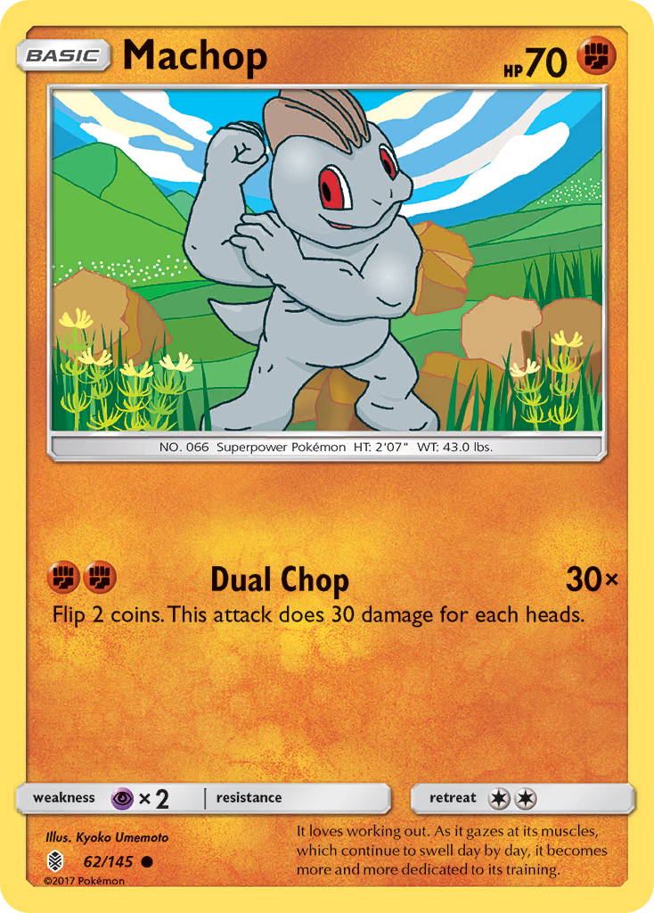 Machop (62/145) [Sun & Moon: Guardians Rising] | Play N Trade Winnipeg