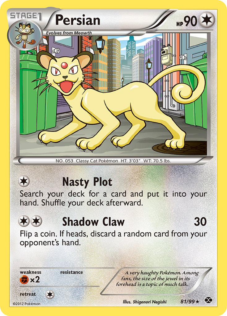 Persian (81/99) [Black & White: Next Destinies] | Play N Trade Winnipeg