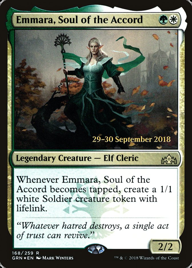 Emmara, Soul of the Accord  [Guilds of Ravnica Prerelease Promos] | Play N Trade Winnipeg