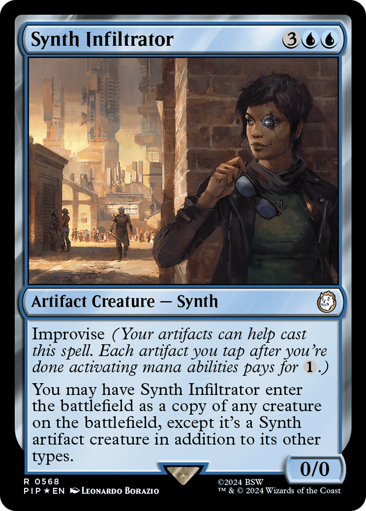 Synth Infiltrator (Surge Foil) [Fallout] | Play N Trade Winnipeg