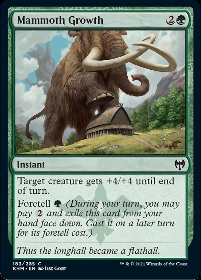 Mammoth Growth [Kaldheim] | Play N Trade Winnipeg