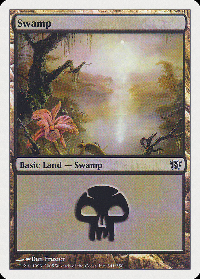 Swamp (341) [Ninth Edition] | Play N Trade Winnipeg
